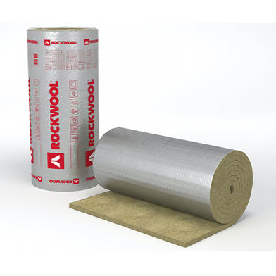 Базальтовая вата Rockwool Alu Lamella Mat, 8000*1000*30 мм - 