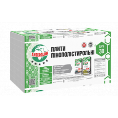 Пінопласт Anserglob EPS-30, 0,5*1м (100 мм)