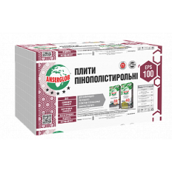 Пенопласт Anserglob EPS-100, 1,0*1,0 м (100 мм)