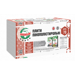 Пенопласт Anserglob EPS-70, 0,5*1м (20 мм)