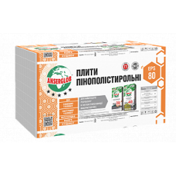 Пенопласт Anserglob EPS-80, 0,5*1м (20 мм)