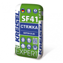 Крайзель Expert SF41, стяжка цементна, 10-100 мм, 25 кг