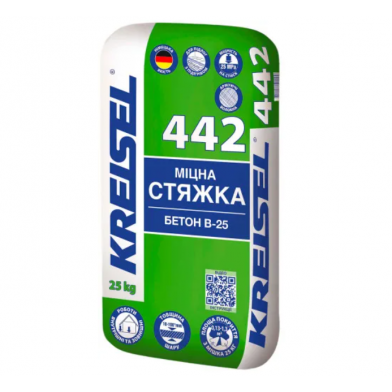 Стяжка цементна для підлоги Kreisel 442, Beton B-25 (25 кг)