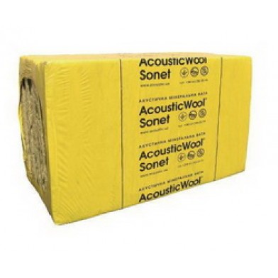 AcousticWool Sonet, Мінеральна вата 1000*600*50 мм - 6 кв.м - 