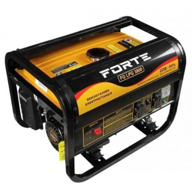Генератор бензо-газовий 3.8 кВт Forte FG LPG 3800 - 
