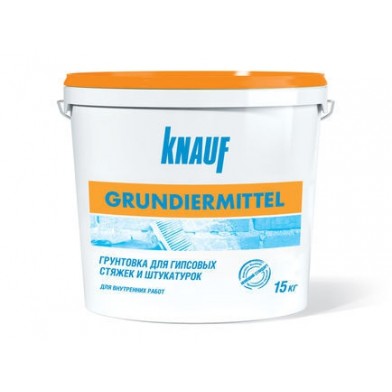 Ґрунтовка Knauf Grundiermittel для стяжки та штукатурки (15 кг)