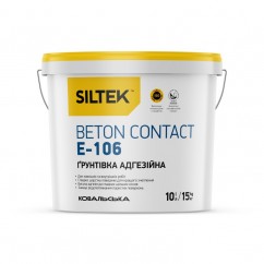 Siltek E-106 - Ґрунтівка бетонконтакт, 10 л