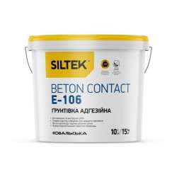 Siltek E-106 - Грунтовка бетонконтакт, 10 л