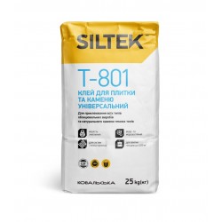 Siltek T-801 Клей для плитки и камня (25 кг)