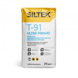 Siltek T-91 Ultra Format - Клей для широкоформатної плитки (25 кг)