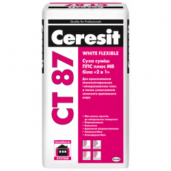 Ceresit CT-87 - Клей для пінопласту, армуючий, 25 кг