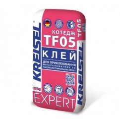 Клейова суміш Kreisel TF-05 Expert, для теплозвукоїзоляциі, 25 кг