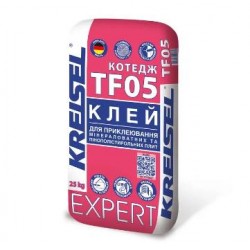 Клейова суміш Kreisel TF-05 Expert, для теплозвукоїзоляциі, 25 кг