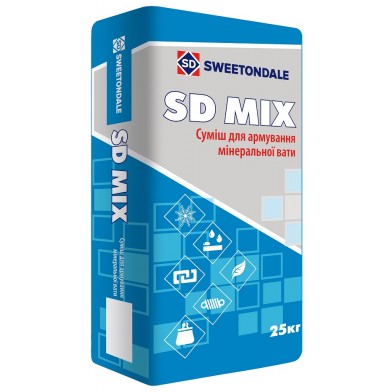 Sweetondale SD MIX - Клей для систем теплоизоляции, армирующий, 25 кг