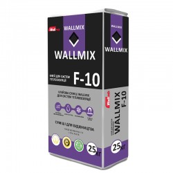 Клей Wallmix F-10 для утеплювача, 25 кг