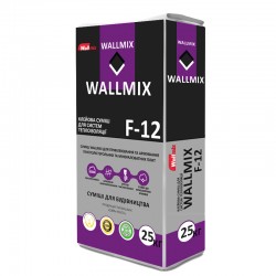 Клей Wallmix F-12 для утеплювача, армування, 25 кг