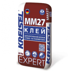 Клей для газо- и пеноблока КREISEL EXPERT MM27, 25 кг