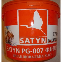 Готовая шпаклевка Satin РG-007, 17 кг