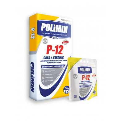 Клей Полімін (Polimin) P-12 універсальний, 25 кг