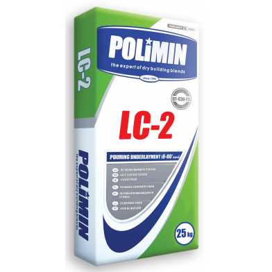 Полімін (Polimin) LC-2 (ЛЦ-2), Наливна суміш, 5-80 мм, 25 кг