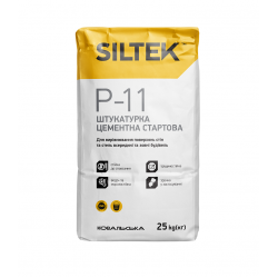 Штукатурка цементна Siltek Р-11 старт, 25 кг