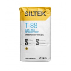 Клей для гипсокартона Siltek T-88, 25 кг