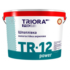 TRIORA TR-12 power - Шпаклевка влагостойкая, 5 кг