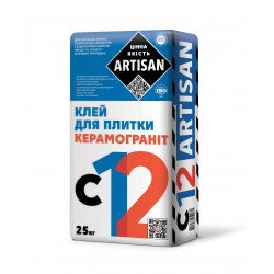 Клей Артисан С-12 для граніту, 25 кг