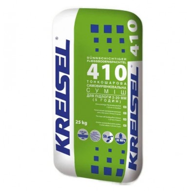 Самовыравнивающаяся цементная смесь для пола Kreisel 410 (25 кг)