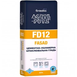 Шпаклівка фінішна Sniezka Акрил Путц фасад, 20 кг