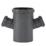 Хрестовина каналізаційна 110x50 мм 