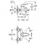 Змішувач для ванни Grohe Start Flow 23772000