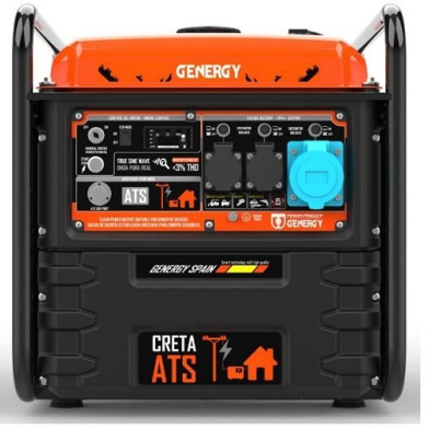 Генератор інверторний GENERGY CRETA ATS, 7,5 кВт, з автозапуском
