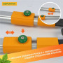 Сучкорез GRUNTEK XT 27-41 плоскостной с храповиком, до 40 мм, 700–1040 мм