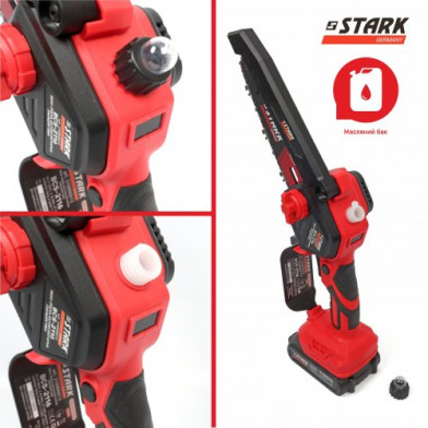 Міні-пила акумуляторна STARK BCS-2116, безщіткова, 21 В, 150 мм, кейс - 