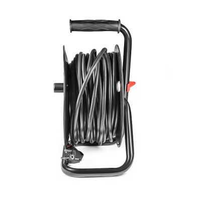 Подовжувач на котушці STARK CRP-1525-P, 25 м, 4 розетки, кабель ПВХ 2×1,5 мм² - 