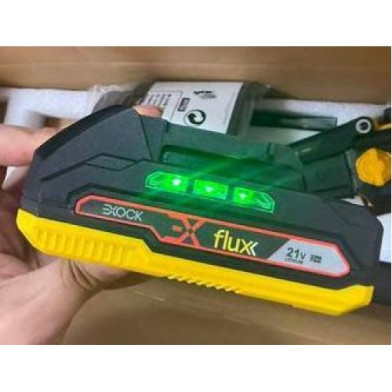 Садовий набір акумуляторний FLUX FPP321V: секатор, міні-пила, подовжувач, 2 АКБ 21 В - 