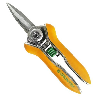 Секатор для цветов GRUNTEK Colibri плоскостной, до 8 мм, 170 мм
