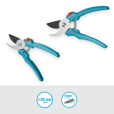 Секатор Gardena EasyCut плоскостной, 20 мм - 