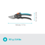 Секатор Gardena PremiumCut flex плоскостной, 24 мм