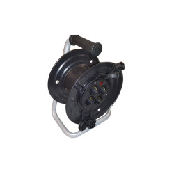 Катушка переносная, 50 м (3x1,5 ПВС) с розетками 1×16А-4шт, IP44 BM9-3103-0000