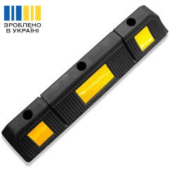 Колесоотбойник резиновый РК-05, 590×120×90 мм