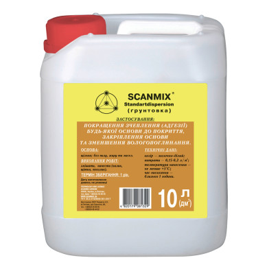 Ґрунтовка Scanmix Standart глибокопроникна, 10 л
