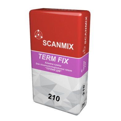 Клей для утеплювача Scanmix 210 Term Fix «ТеплоДім», 25 кг