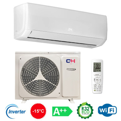 Кондиціонер CooperHunter Vital CH-S18FTXF2-NG інверторний 18000 BTU R32 Wi-Fi