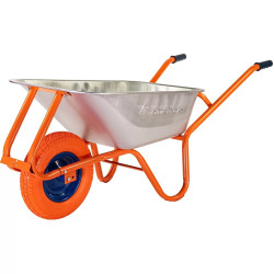 Тачка будівельна BLUETOOLS Formula 1 Standard, 90 л, 180 кг, поліуретанове колесо (220-4012) Тачка будівельна BLUETOOLS Formula 1 Standard, 90 л, 180 кг, поліуретанове колесо (220-4012)
