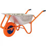 Тачка будівельна BLUETOOLS Formula 1 Standard, 90 л, 180 кг, поліуретанове колесо (220-4012)