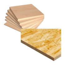 OSB, ДВП, фанера, брус