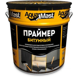 Праймер битумный AquaMast (Технониколь), 18 л Праймер битумный AquaMast (Технониколь), 18 л