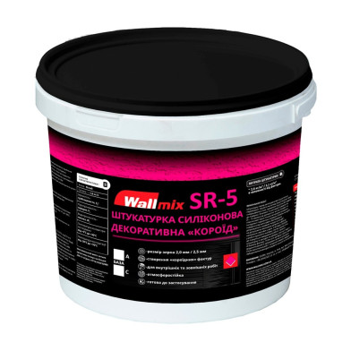 Wallmix SR-5 — силиконовая штукатурка «короед»